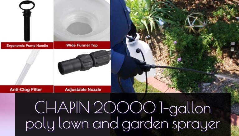 CHAPIN 1-Gallon Plastic Tank Sprayer: Review with Infographic