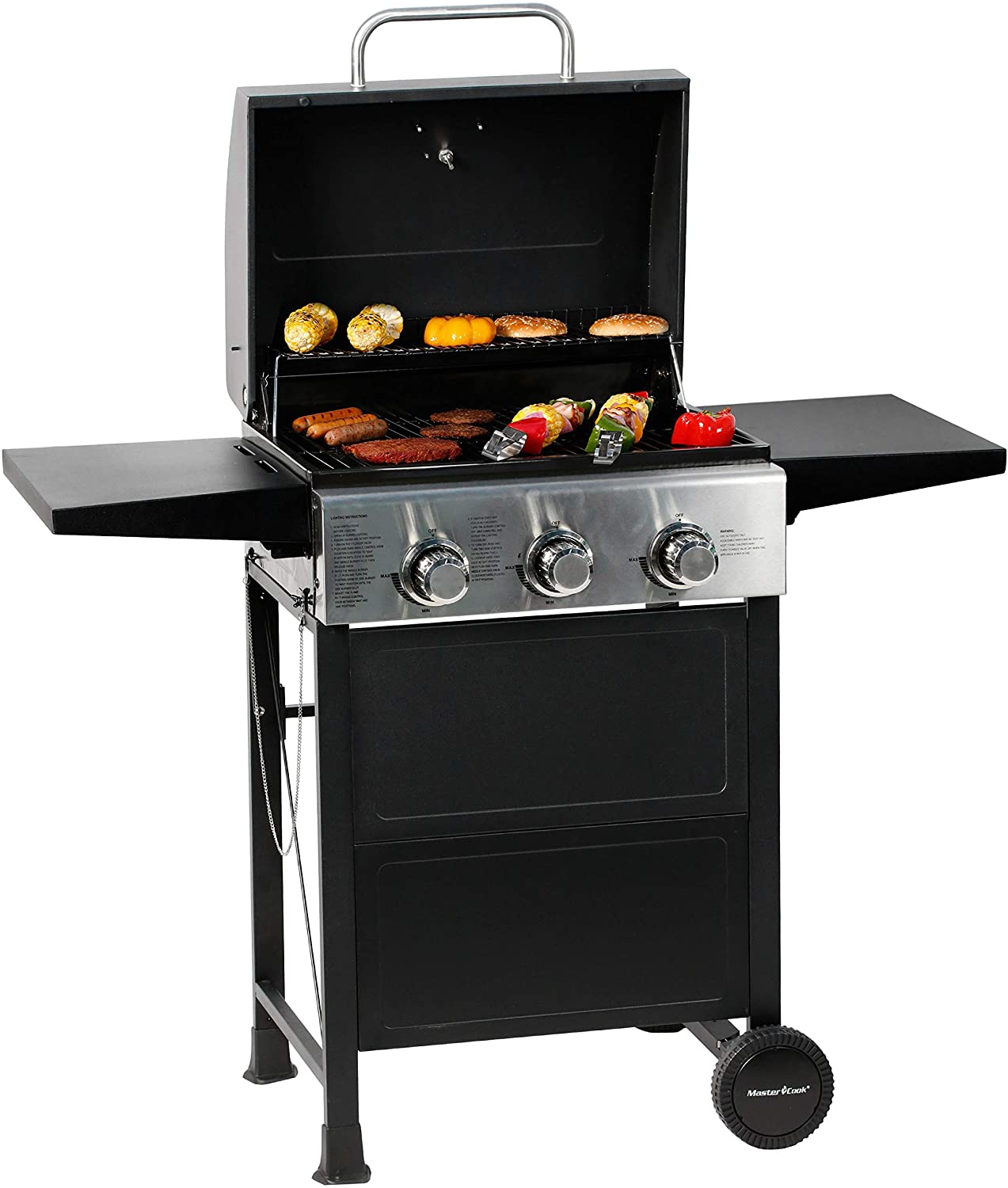 Master Cook 3 Burner BBQ Propane Gas Grill Review