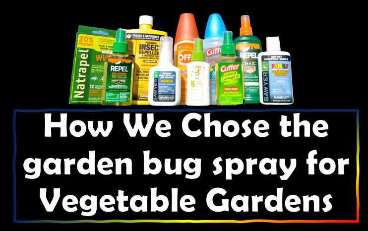 What Are The Best Bug Sprays for Gardens