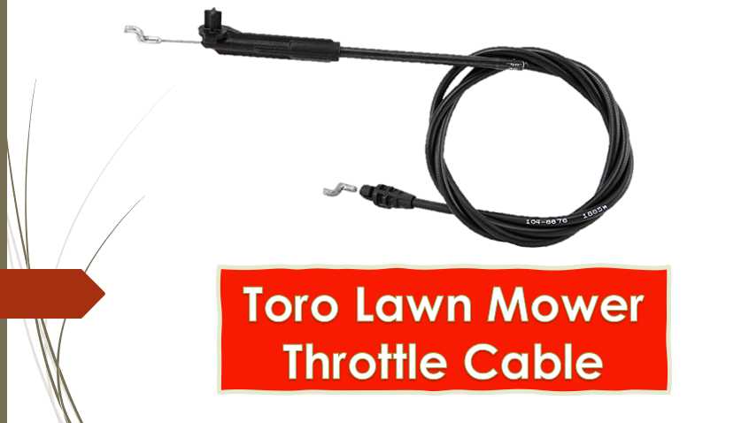 Toro Lawn Mower Throttle Cable